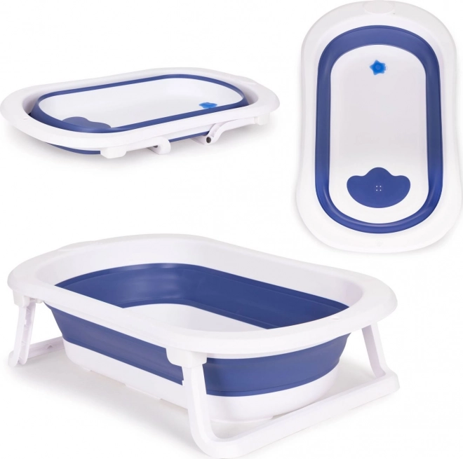 ECOTOYS Foldbar badekar, blå