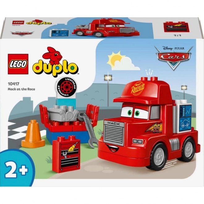 LEGO DUPLO Disney Biler Maniek i kapløbet