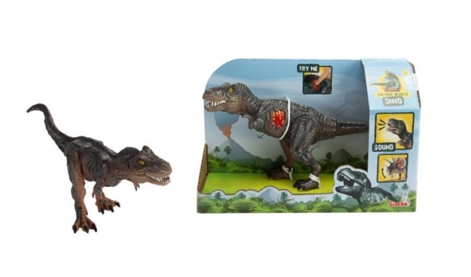 Lyd-dinosaur - T-Rex, Triceratops, Dilophosaurus