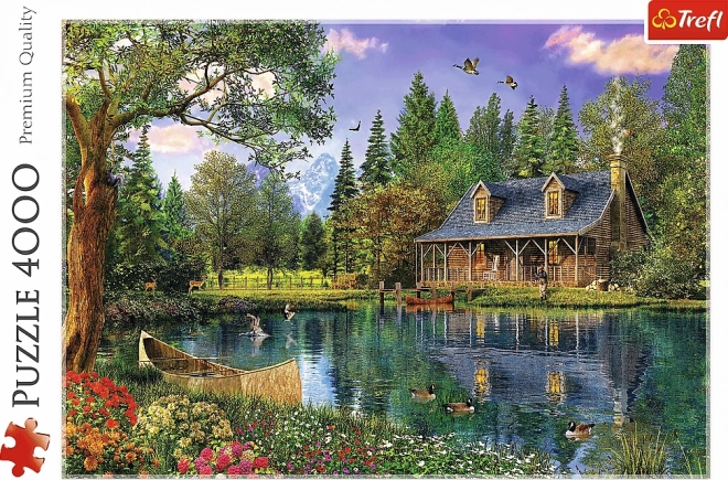 Puzzle Eftermiddagens Idyl 4000 Dele