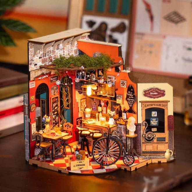 Miniature husmodel Bar og bistro Cheers