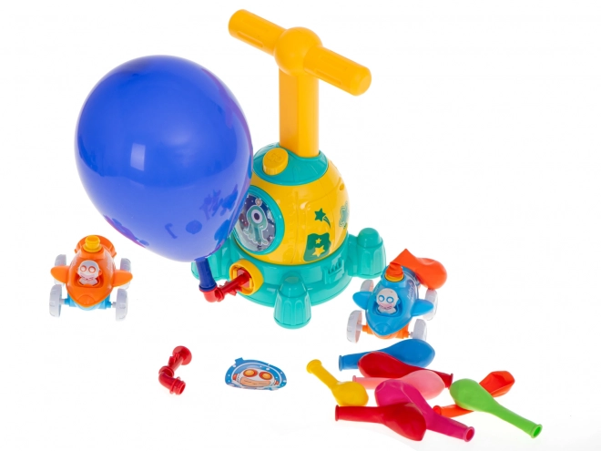Aerodynamisk ballonafskydningsmaskine - raket