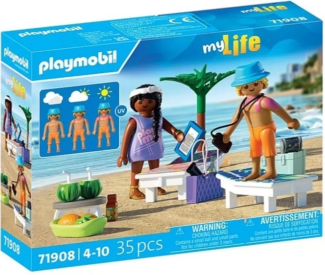 Playmobil My Life strandudflugt for to