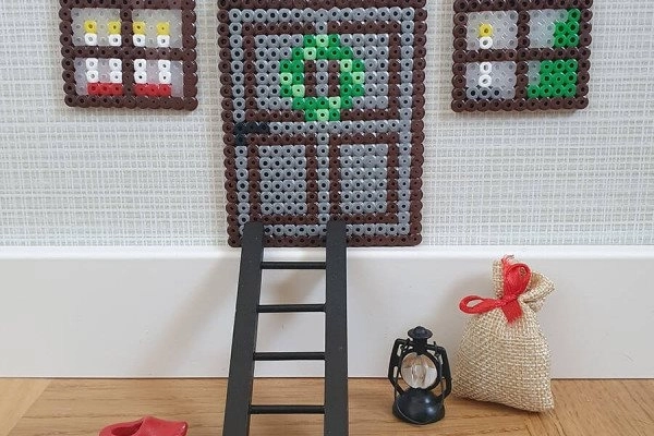 Playbox strygeperler brune 1000 stk