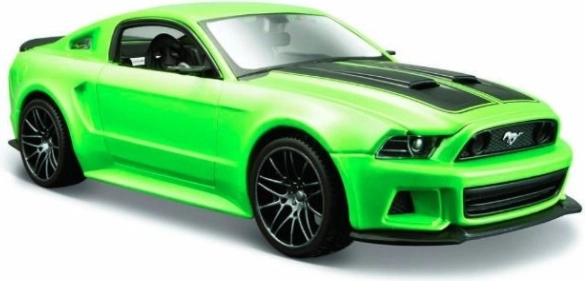 Samlermodel FORD Mustang Street Racer 1:24 grøn