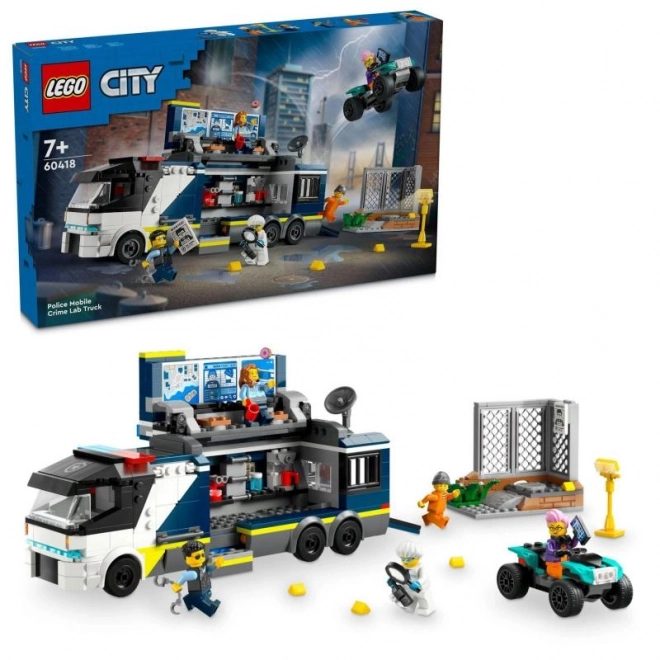 LEGO® City 60418 Mobil Kriminalistisk Laboratorium for Politiet
