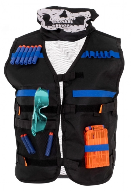 Taktisk vest Nerf med tilbehør til affyring