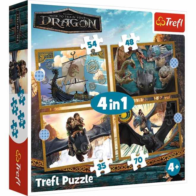 Puslespil Dragedage - 4 i 1