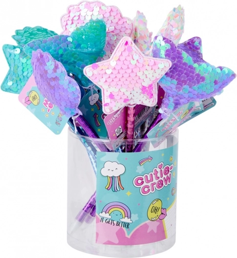 Blyant med glimmer, mermaid