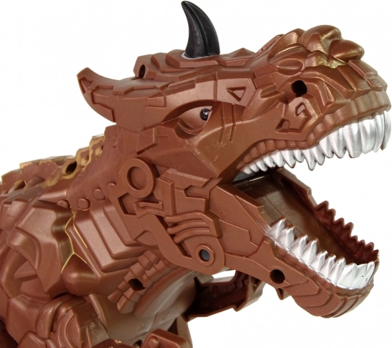 Indbygget projektor med dinosaurverden