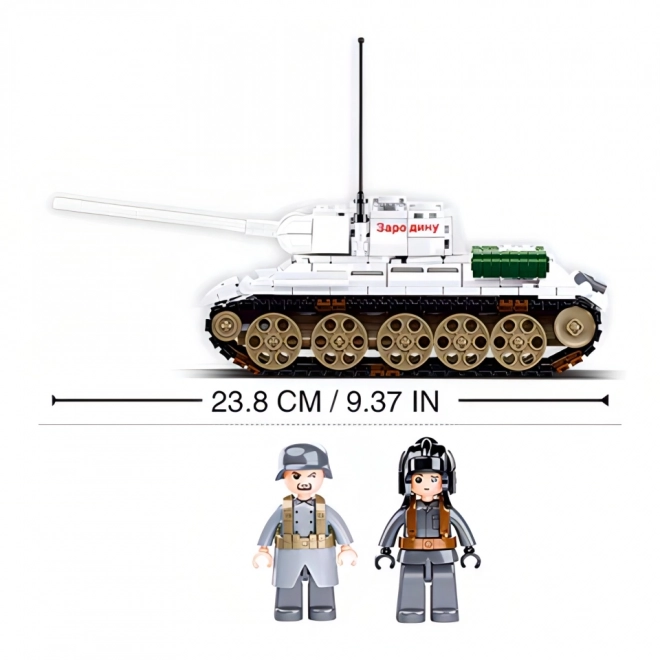 Sluban Slaget om Budapest M38-B0978 Hvid tank T-34/85