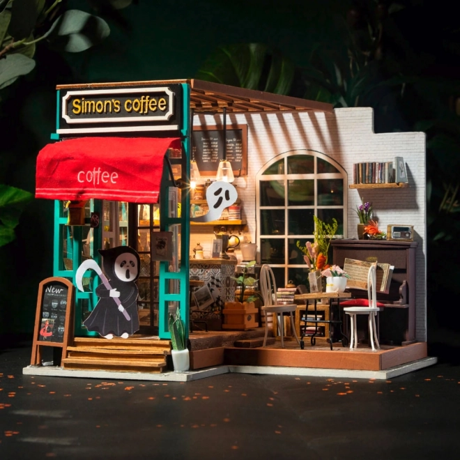 Simons Café - DIY Miniature café i dukkehus