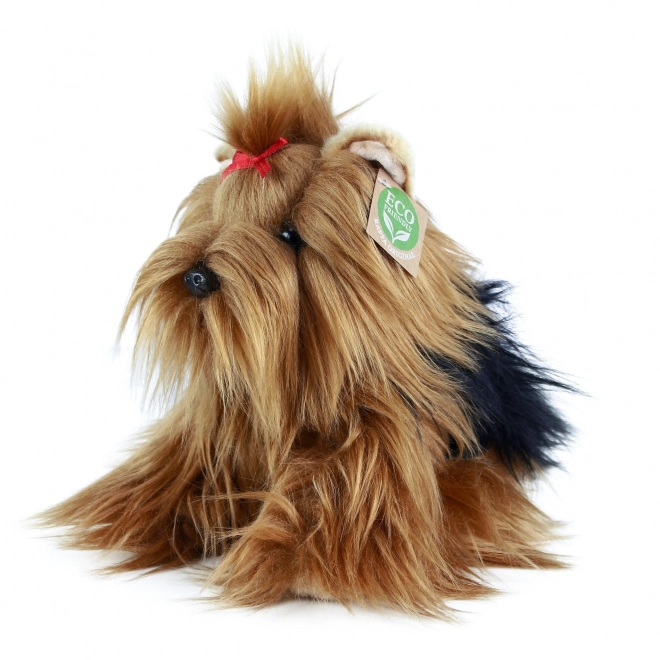 Rappa Plysbamse Yorkshire Terrier Siddende 23 cm MILJØVENLIG