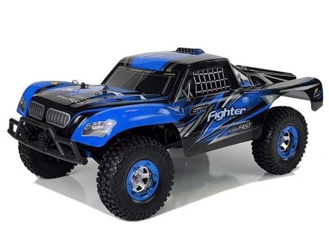 Fjernstyret bil FY-01 4x4 Pick Up 1:12 R/C 40 km/t blå