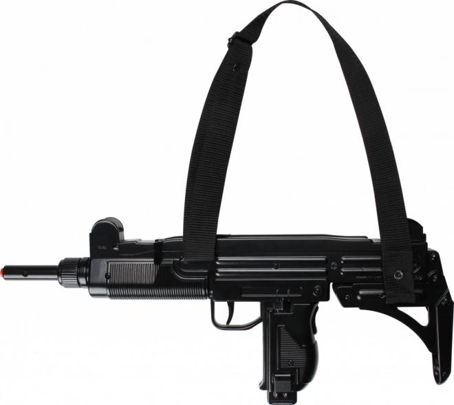 Maskinpistol metal sort 12 skud