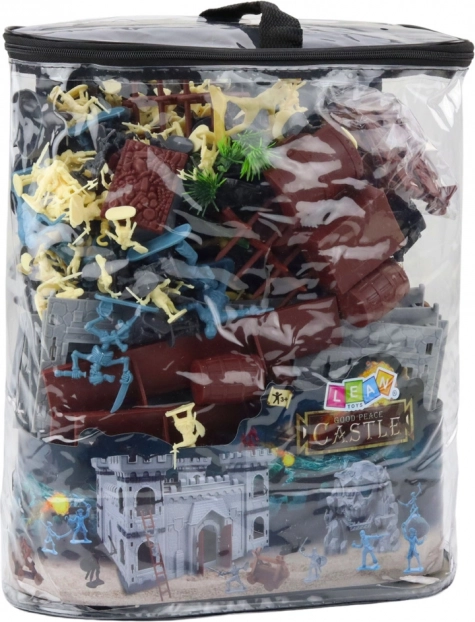Pirat slot med figurer og tilbehør, 311 dele