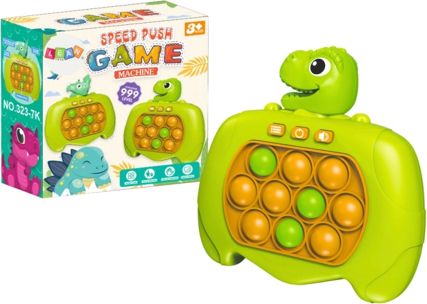 Færdighedsspil Pop-It Dinosaur grøn