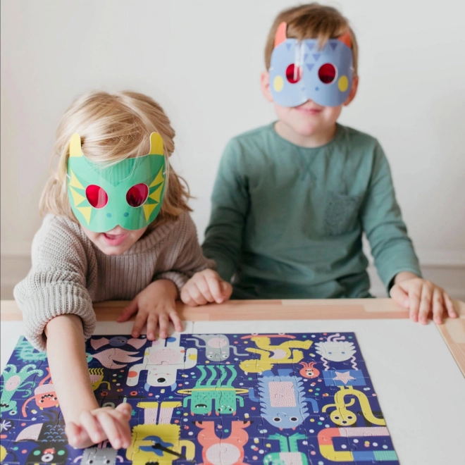 Interaktiv sjov med 3D-masker