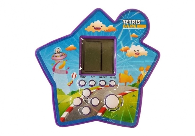 Elektronisk lommelygte Tetris stjerne lilla
