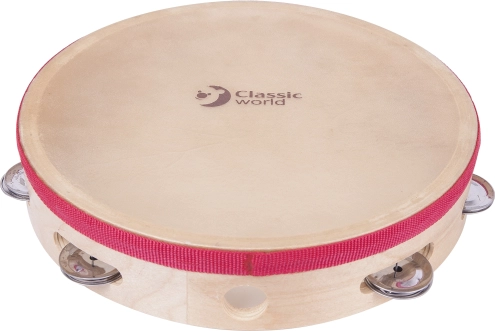 Børnetamburin CLASSIC WORLD 25 cm