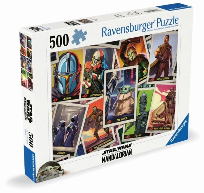 Puslespil Star Wars: The Mandalorian - Baby Yoda 500 brikker