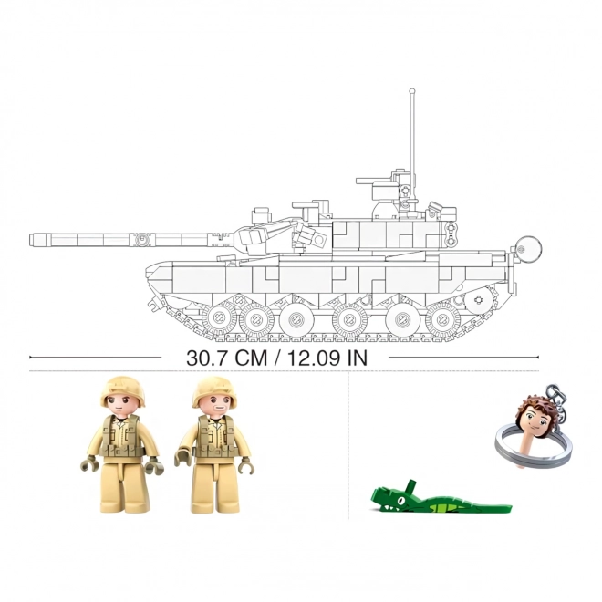 Byggesæt tank Type 99A - Sluban