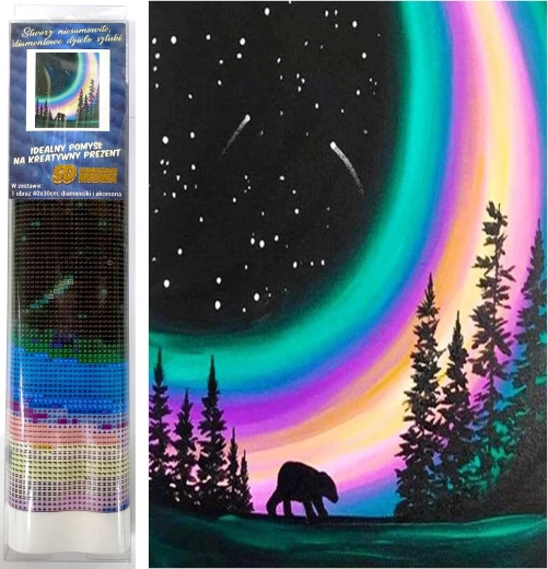 Diamantmaling Polar Nat 30 × 40 cm NORIMPEX