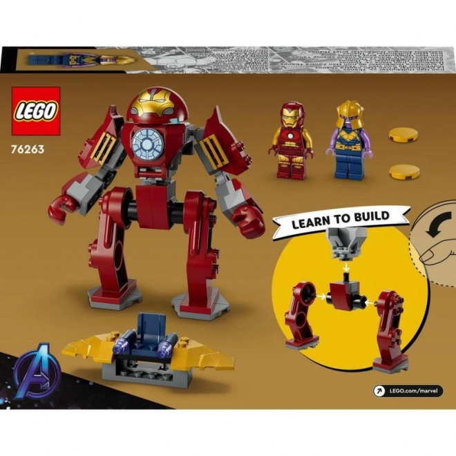Lego Marvel Iron Man Hulkbuster mod Thanos