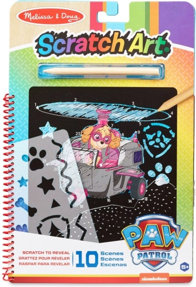 Paw Patrol skrabe-sæt Skye