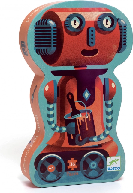 Puslespil Robot 36 dele DJECO