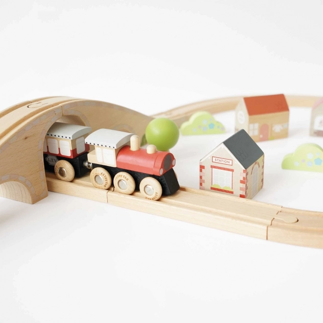 Le Toy Van træjernbanesæt til børn