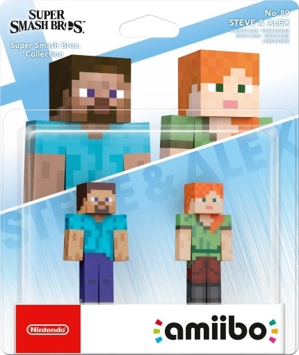 Amiibo Smash – Steve og Alex (2‑pak)
