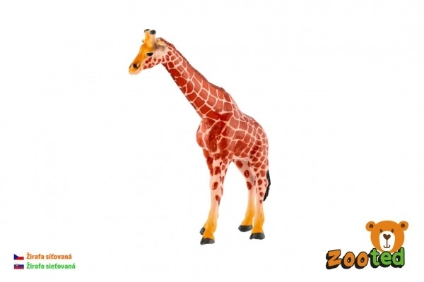 giraffemasket plast 17 cm i pose