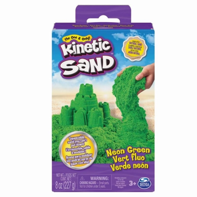 Kinetisk sand i neonfarver