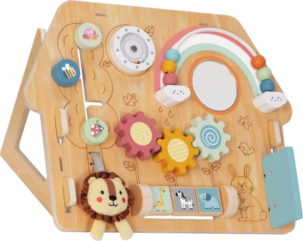 Aktivitetsbræt Løveungens hus fra 2Kids Toys