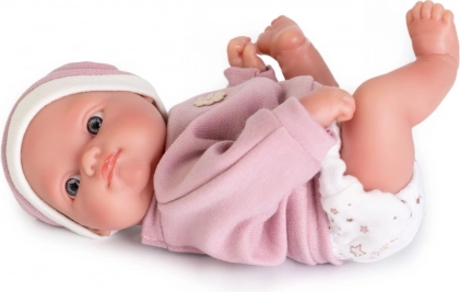 Realistisk baby med krop helt i vinyl