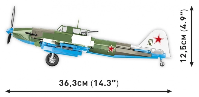 Byggesæt Historisk Samling WWII Ilyushin Il-2 1943