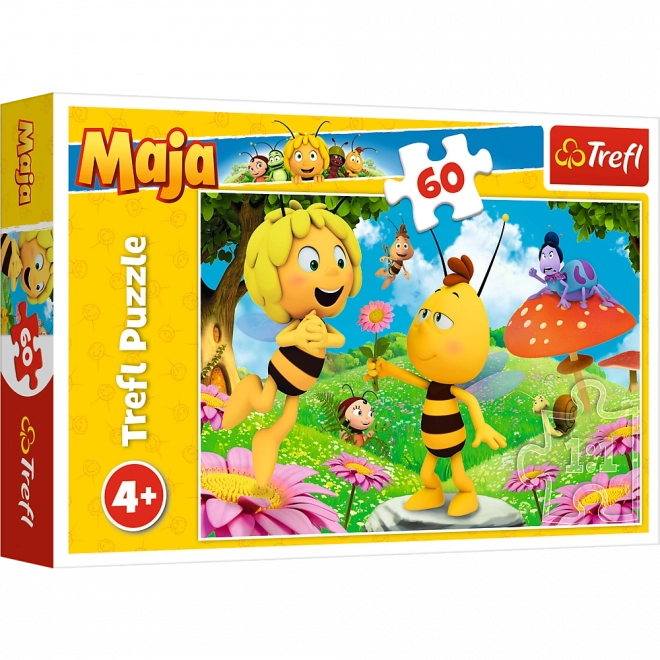 Puzzle Trefl Blomst til Maja eventyr Bee Maja