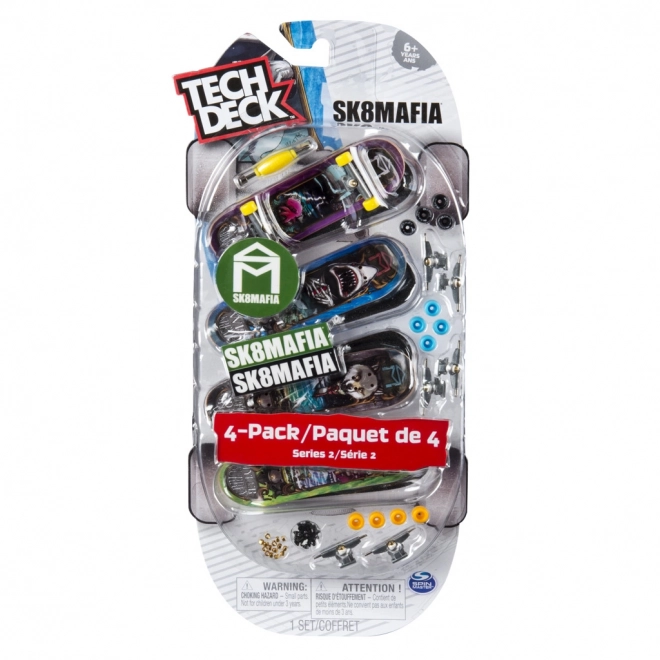 Tech Deck fingerboard firepakke
