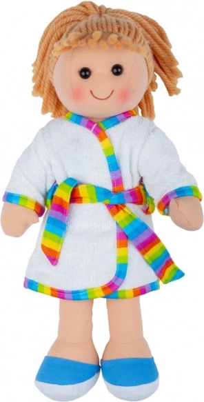 Stofdukke Michelle 34 cm fra Bigjigs Toys