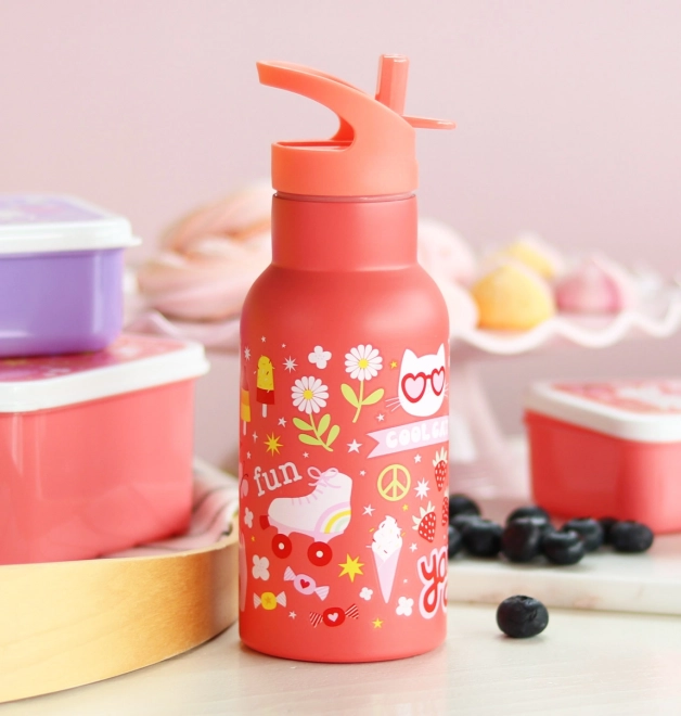 A Little Lovely Company Rustfri drikkeflaske 500 ml