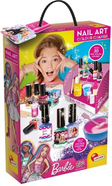 Kreativt sæt BARBIE – lav din egen farveskiftende neglelak