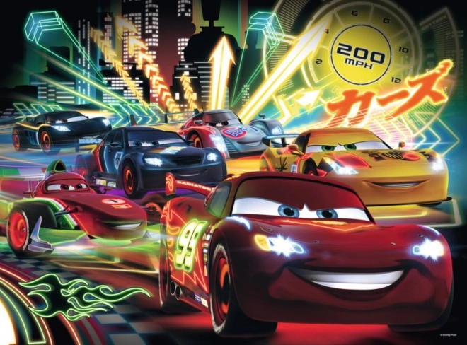 Ravensburger puslespil Biler: neonlys xxl 100 brikker