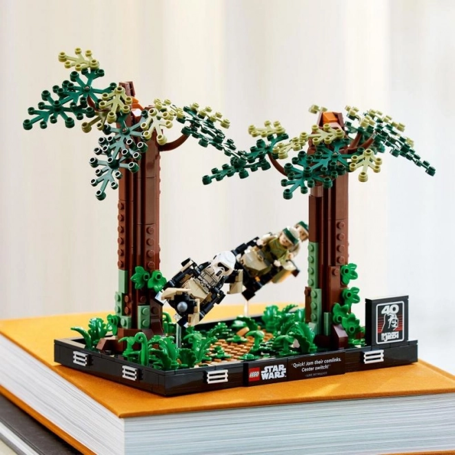 LEGO4; Star Wars422; 75353 Speeder-jagt på planeten Endor422; 013; diorama