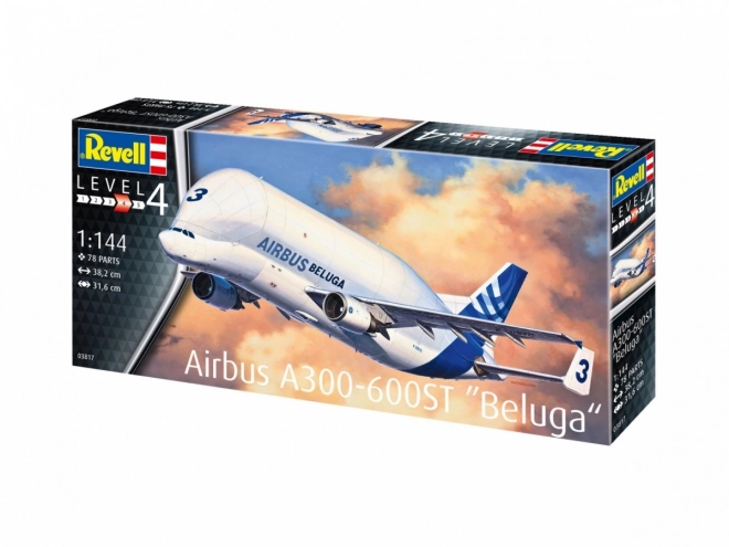Plastikmodelle fly Airbus A300-600ST Beluga 1/144