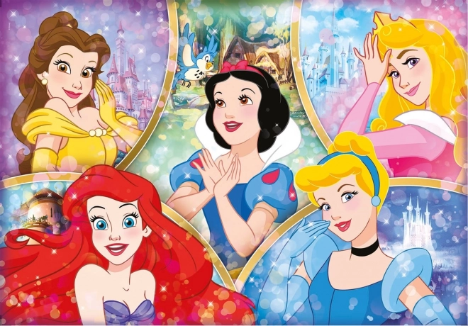 Puslespil 180 brikker Disney Prinsesser