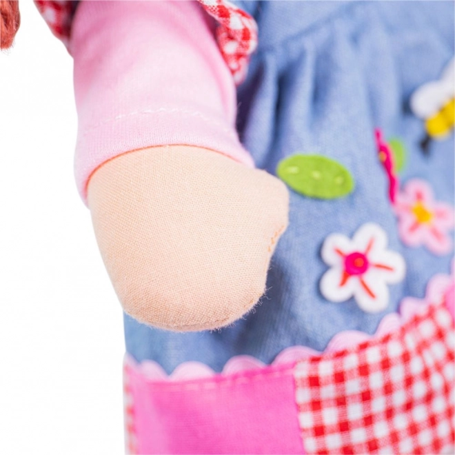 Tøjdukke Melody fra Bigjigs Toys 34 cm