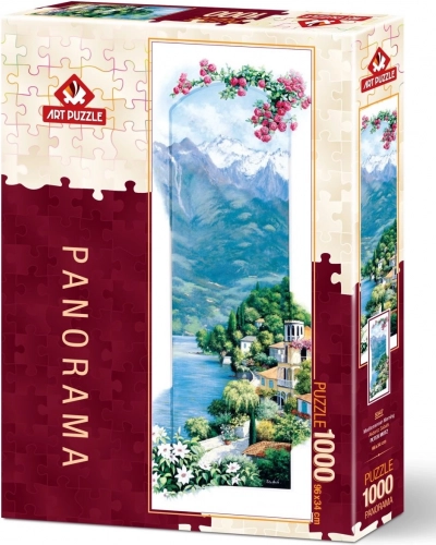 Vertikalt puslespil Middelhavsmorgen 1000 brikker ART PUZZLE