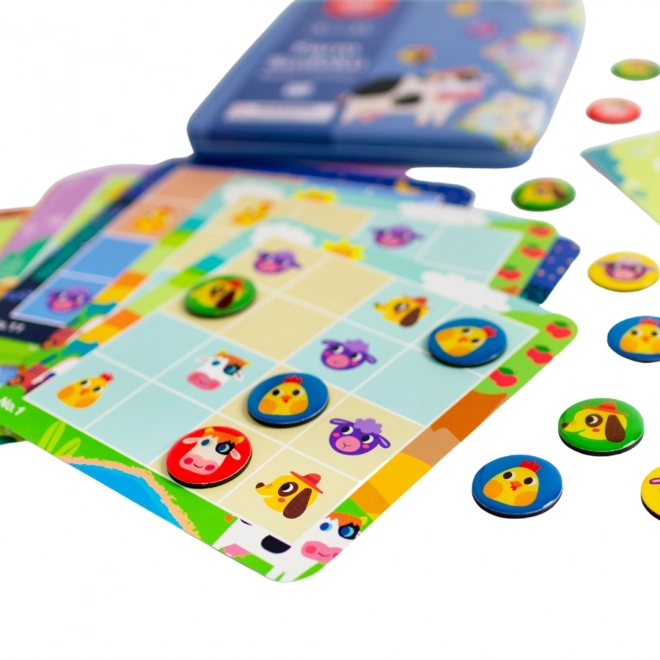 Børne sudoku gård fra Tooky Toy