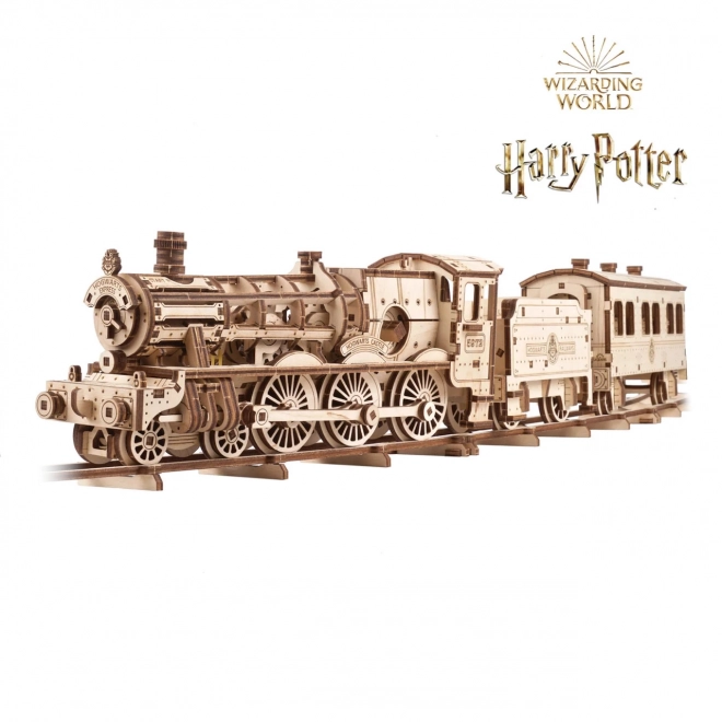 Ugears 3D træ mekanisk puslespil Harry Potter Hogwarts Ekspres
